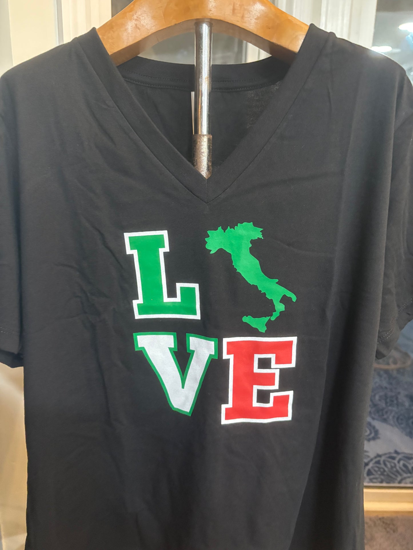 LOVE with boot t-shirt